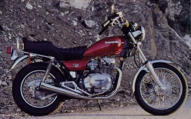 1981 Kawasaki Z305CSR